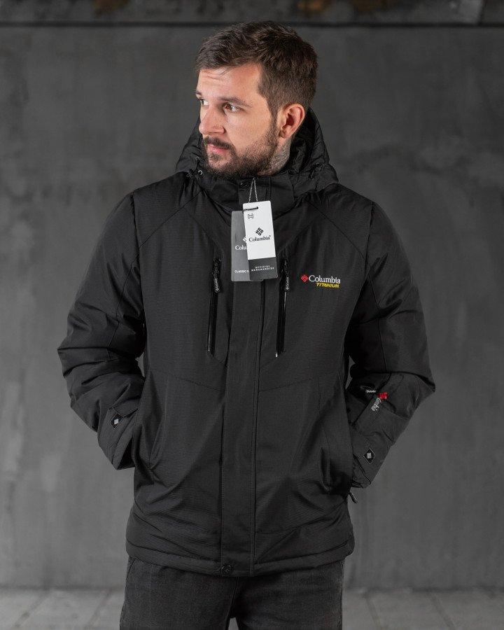 Куртка Columbia full black ТР6291, фото 1