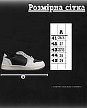 Чоловічі кросівки dunk white/black ТР6265, фото 8
