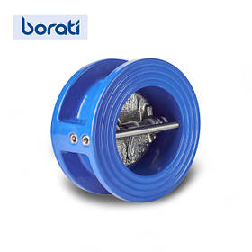 Клапан зворотній міжфланцевий двостулковий Borati