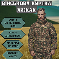 Армейская военная мужская куртка хищник полевая тактическая демисезонная ветрозащитная водостойкая EKO