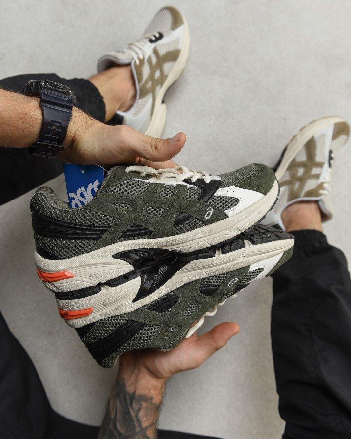 Чоловічі кросівки ASICS olive НП4979, фото 1