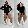Боді чорне з рукавом, фото 10