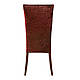Чохол на стілець.LUME ART Бордовий. Туреччина (Універсальні чохли на стільці, велюровий, щільність 180 г/м²), фото 2