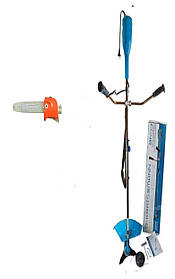 Коса газонна електрична KRAISSMANN ERT 2750V+Насадка-висоторіз (Довжина шини — 300 мм)