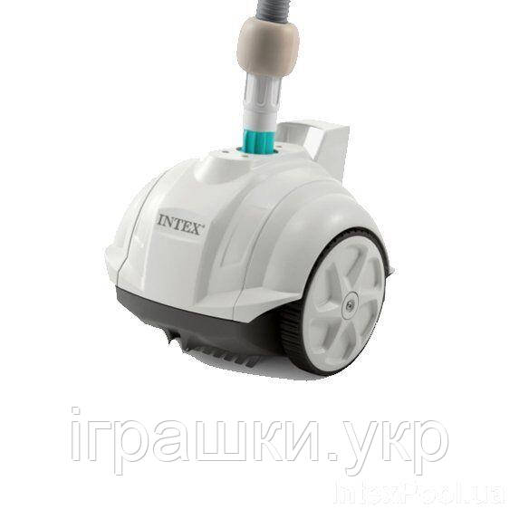 Робот пилосос для басейну Intex 28007, для фільтру насосу потужністю від 3407 до 5678 л, фото 1
