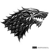 Фігурний дерев'яний пазл Гра Престолів Лютововк Примара L, фото 2