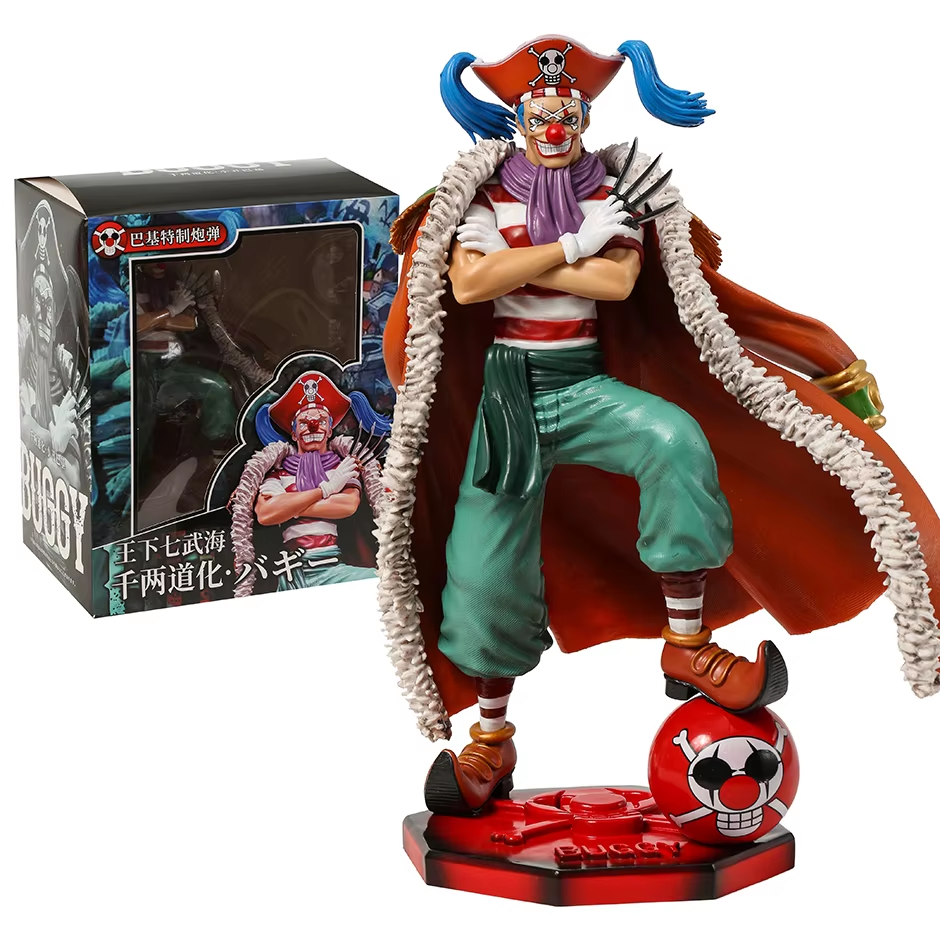 Фігурка Колекційна Клоун Пірат Баггі Ван піс One Piece (26 см) з подарунковою коробкою АВС
