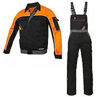 Спецодяг куртка та напівкомбінезон костюм робочий захисна роба чоловіча повсякденна уніформа польша