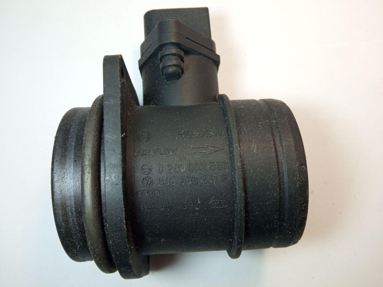 Витратомір повітря Bosch 0 281 002 531 Volkswagen / Audi 038 906 461 B