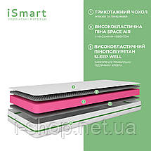 Матрац ортопедичний ТМ Ismart Koala Bambo 170х200 см безпружинний (ISM-051155), фото 2