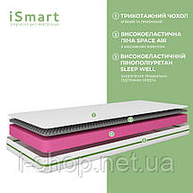 Матрац ортопедичний ТМ Ismart Koala Solo 80х200 см безпружинний (ISM-051117), фото 2