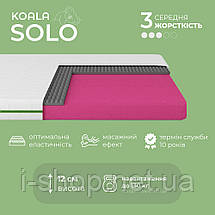 Матрац ортопедичний ТМ Ismart Koala Solo 80х200 см безпружинний (ISM-051117), фото 3