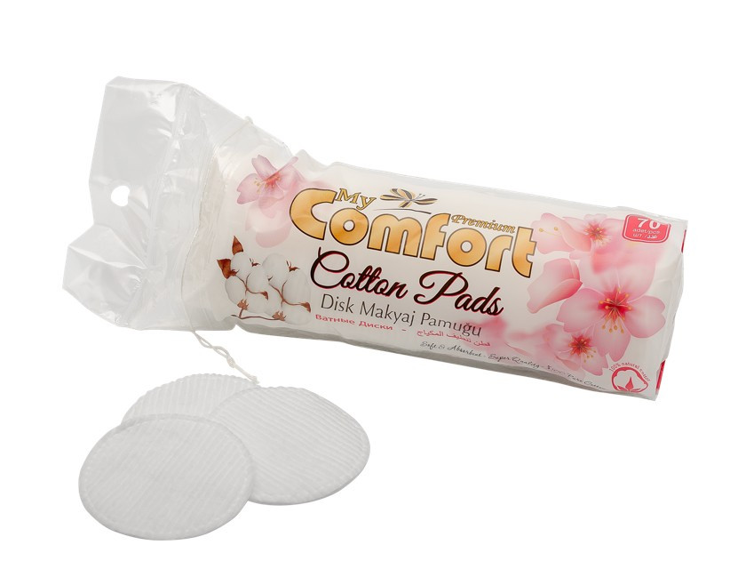 Ватні диски My Comfort, 70 шт, фото 1