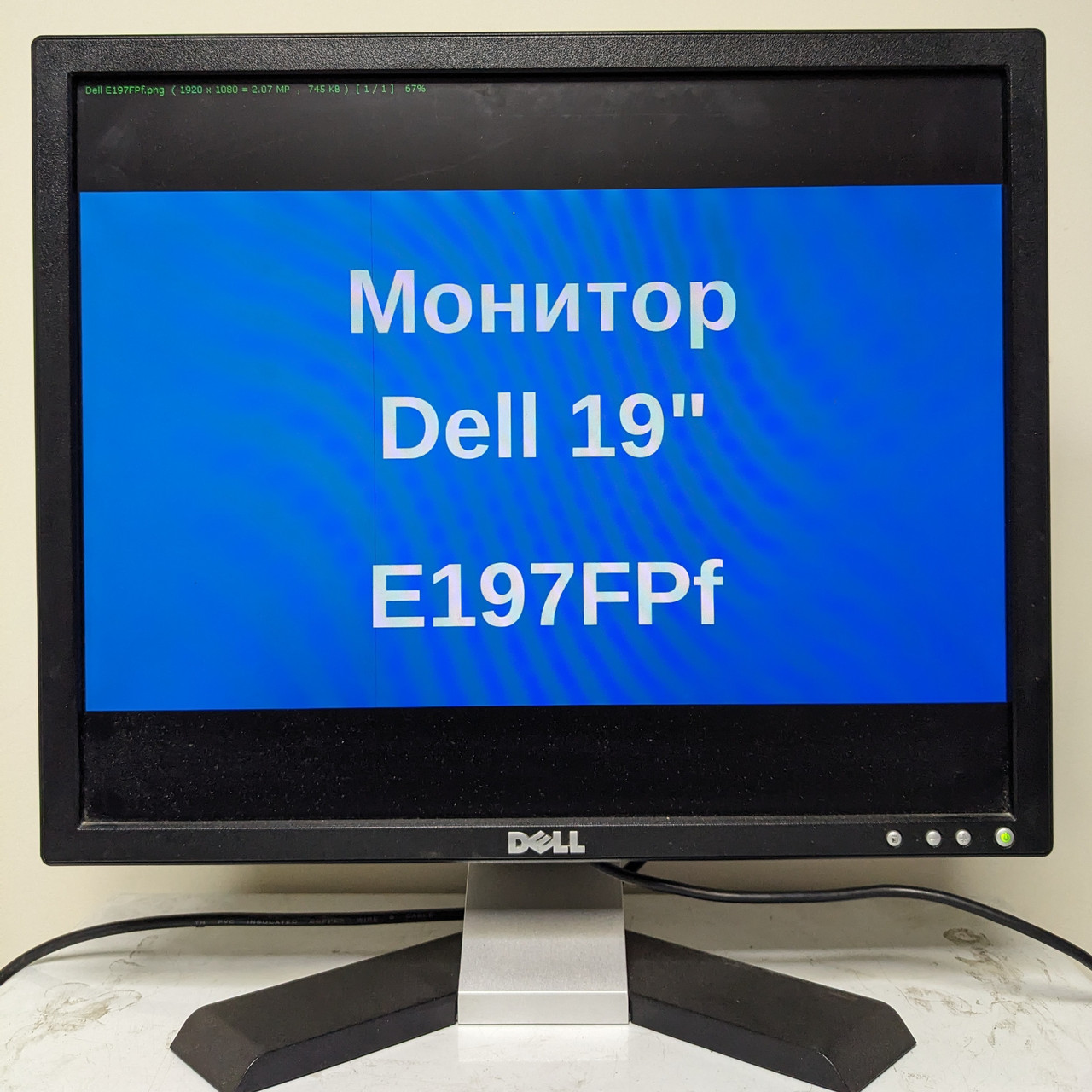 Монітор 19" Dell E197FPf (3*4) дефект під відеоспостереження
