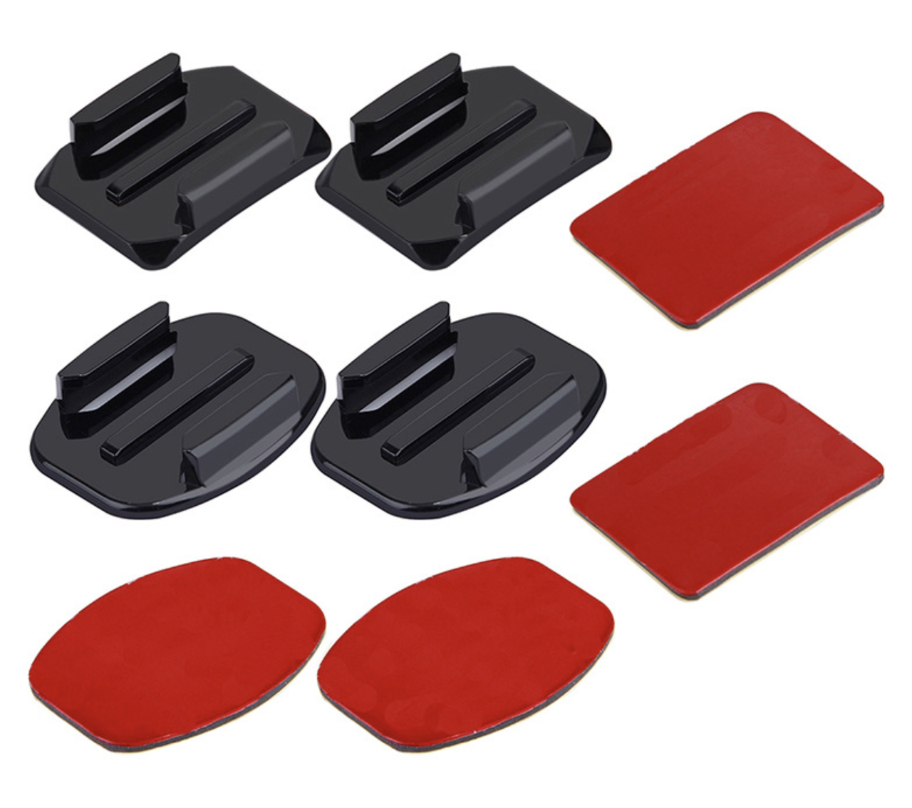 Набір платформ 4в1 з липучкою для Gopro (Curved Adhesive Mount)