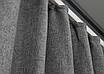 Комплект штор (2шт. 1,5х2,7м) колекція "Льон Мішковина". Колір сірий. Код 108ш 30-023, фото 9