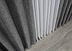 Комплект штор (2шт. 1,5х2,7м) колекція "Льон Мішковина". Колір сірий. Код 108ш 30-023, фото 10