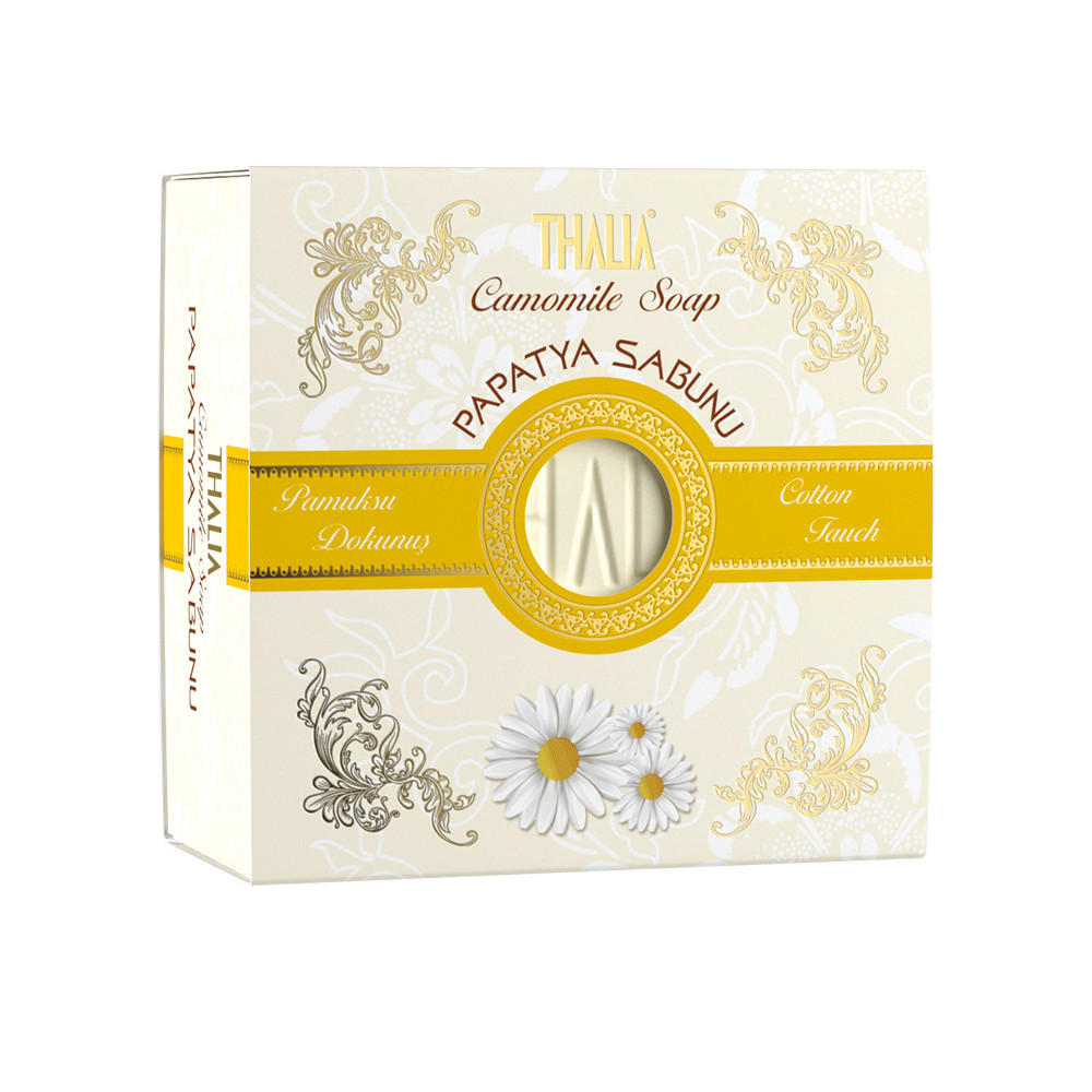 Натуральне мило з екстрактом ромашки THALIA, 150 г, фото 1
