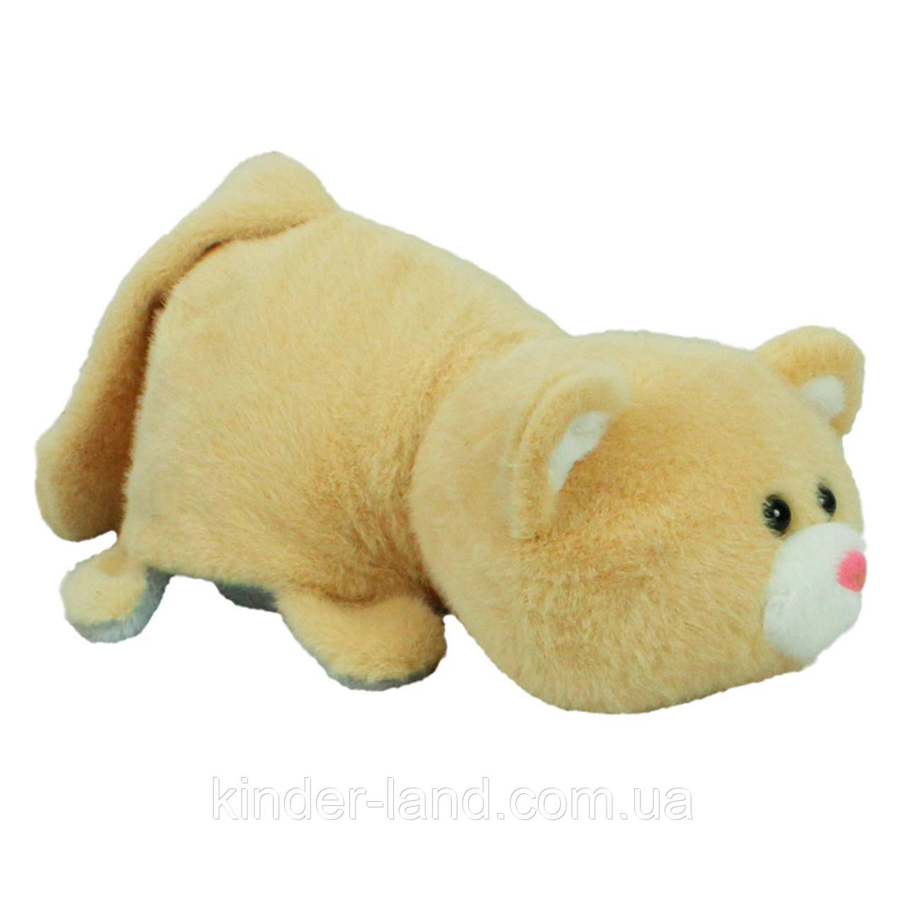 М’яка іграшка, 2-в-1, Котик-Єнот, перевертень, 31 см