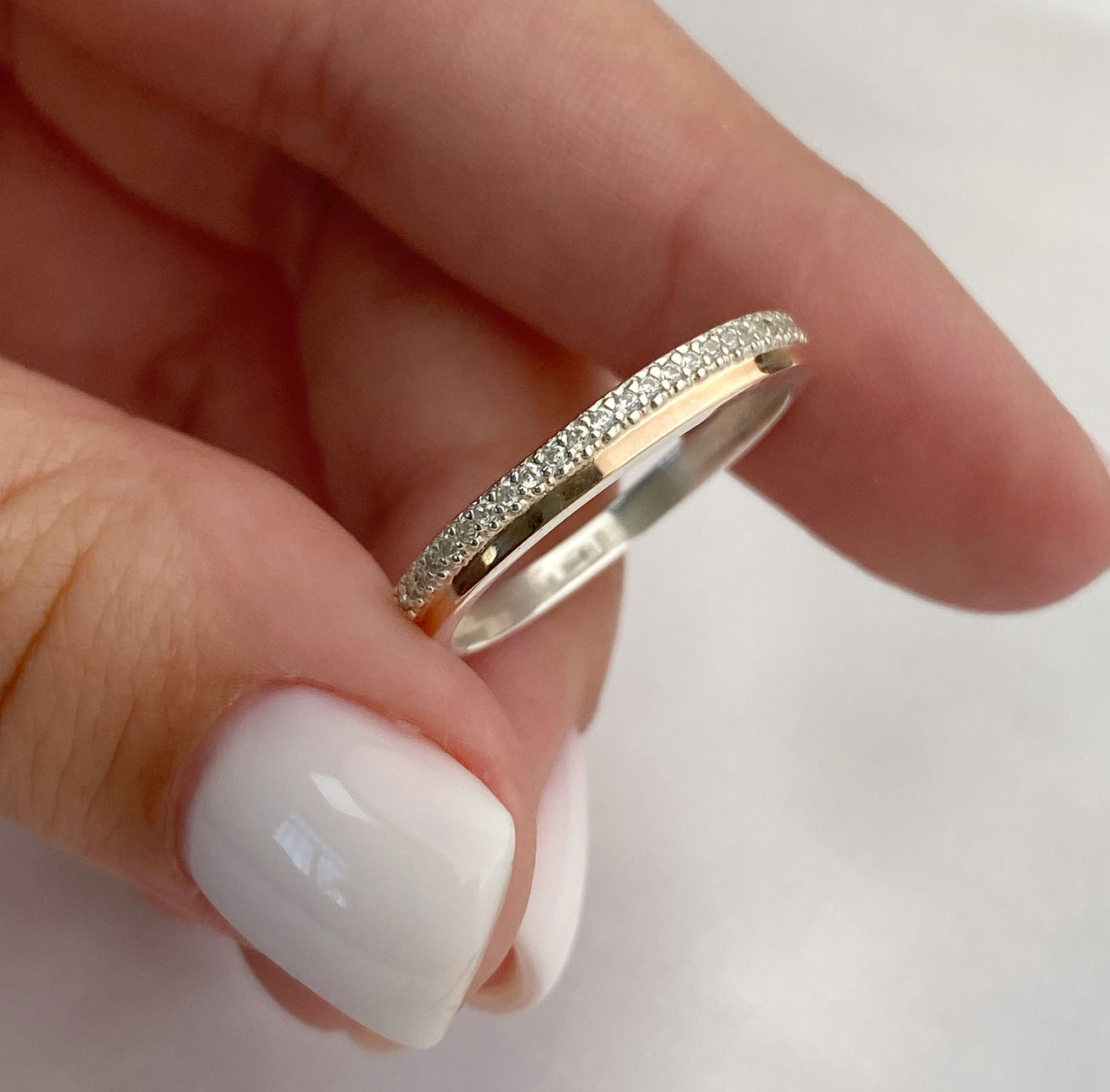 Каблучка з золотом 375п, фото 1