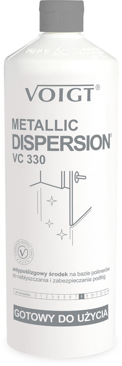 Полірувальний засіб для підлоги на полімерній основі VOIGT V-METALIC-DISPER 1 L, фото 1