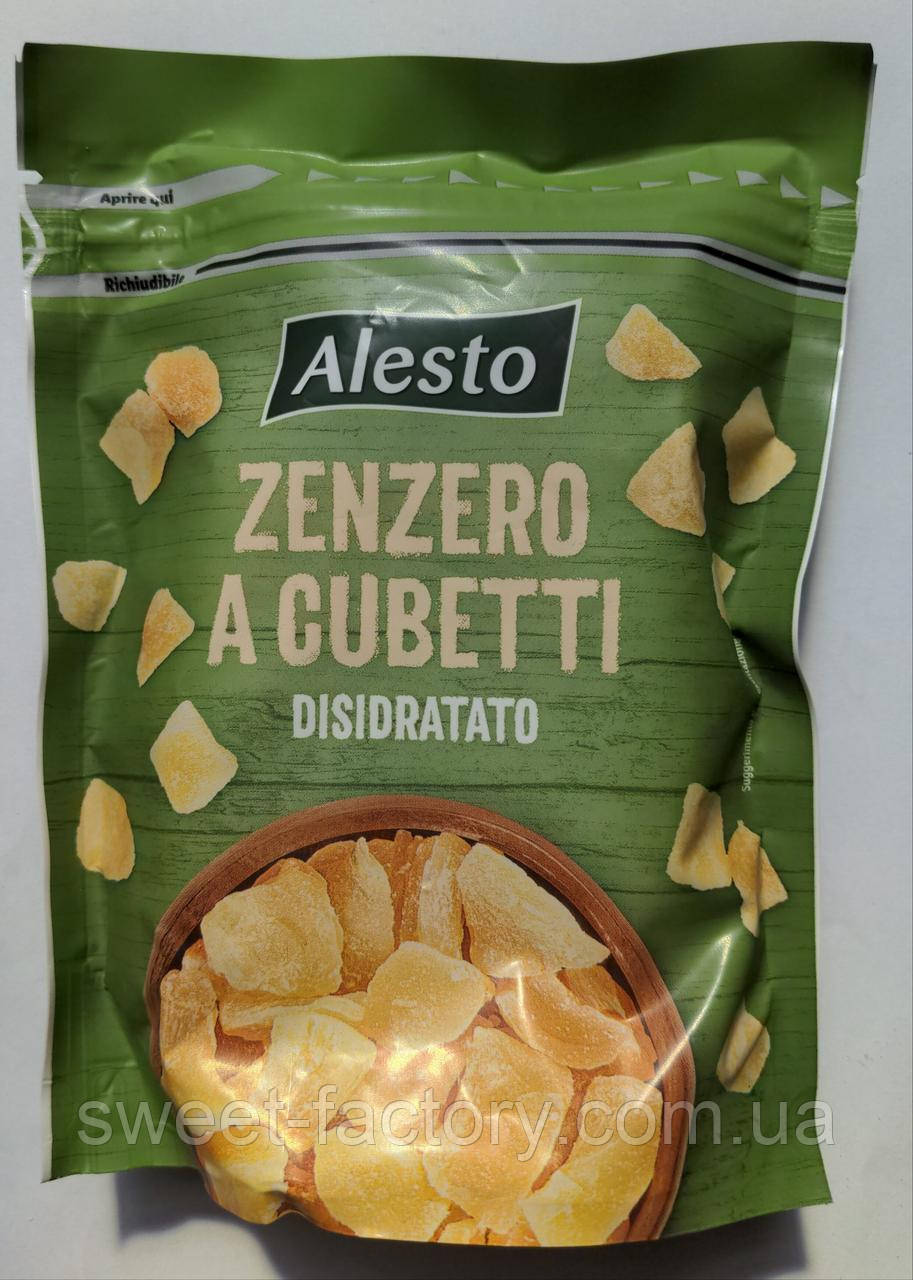 Цукати імбиру Alesto Zenzero Cubetti Disidratato 150g, фото 1