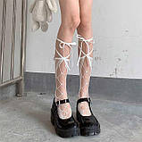 Гольфи із зав'язками "Лоліта" білий XS/S/М (1,2,3) — Еротична білизна, фото 2