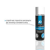 Пролонгувальний спрей System JO Prolonger Spray with Benzocaine (60 мл) не містить мінеральних олій, фото 4