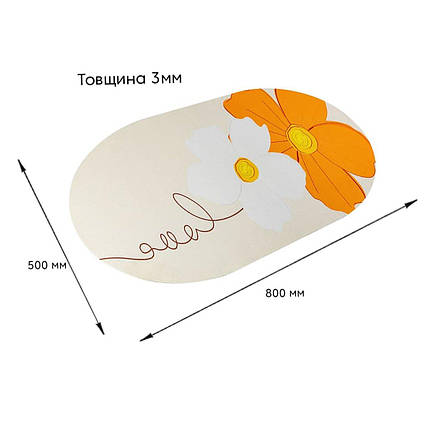 Вологопоглинаючий килимок 50*80CM*3MM (D) SW-00002546, фото 1
