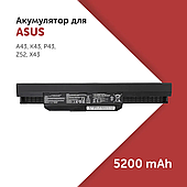 Акумуляторна батарея A32-K53 A42-K53 5200mAh для Asus A43B A43SV A53SK A53Z K53U K53S X43B X43E X43SJ
