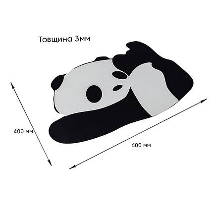 Вологопоглинаючий килимок Панда 40*60CM*3MM(D) SW-00002563, фото 1