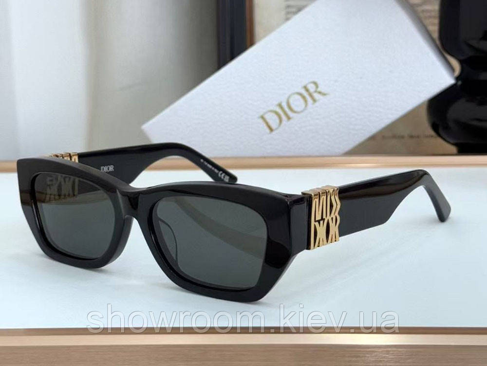 Жіночі сонцезахисні окуляри MissDi0r S1F gold Lux