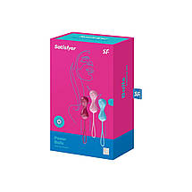 Вагінальні кульки Satisfyer Power Balls (3 пари), діам 3,4см, вага60-76-92гри, з кулькою всередині SО2300, фото 5