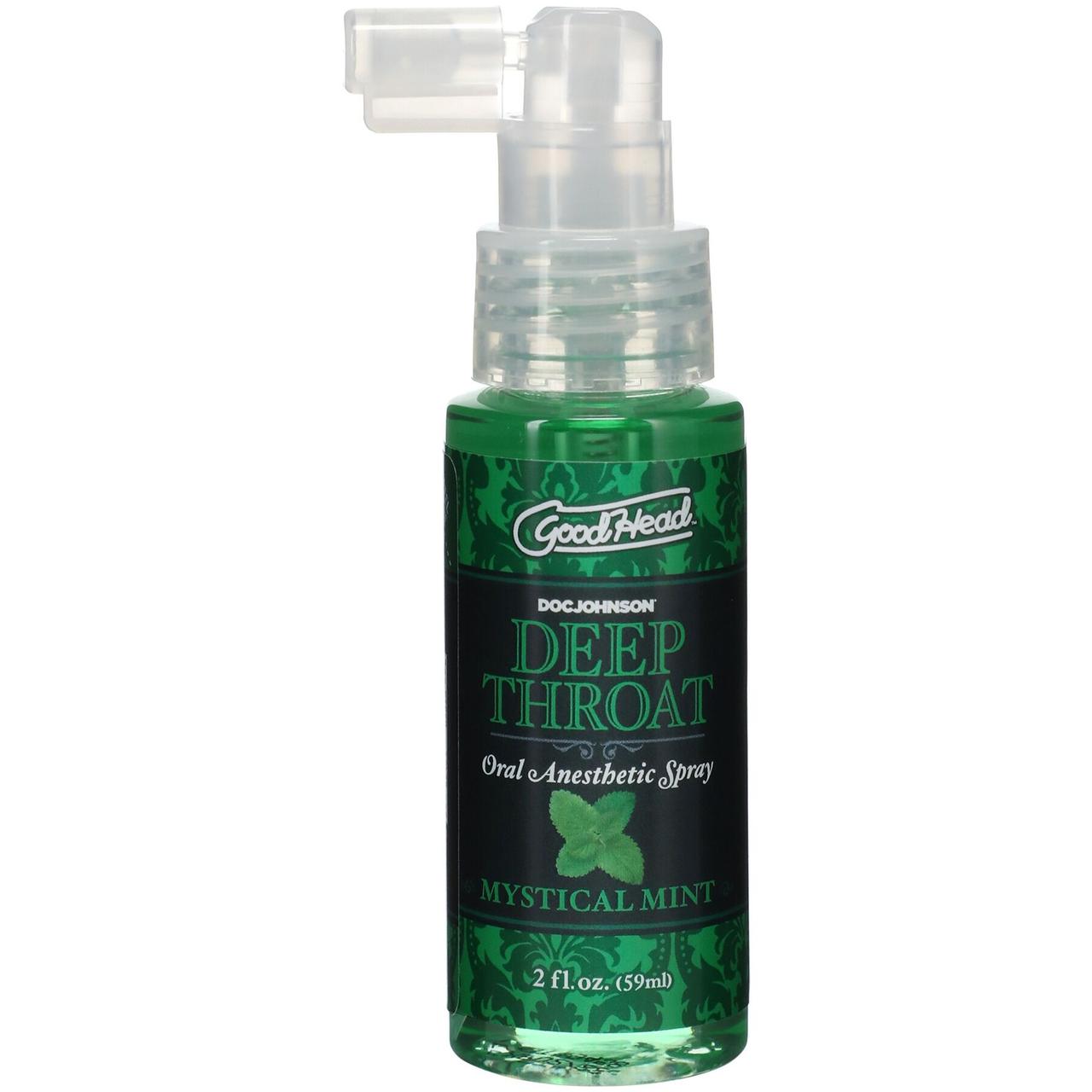 Спрей для мінету Doc Johnson GoodHead DeepThroat Spray - Mystical Mint 59 мл для мінету SO2799
