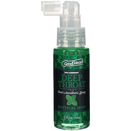 Спрей для мінету Doc Johnson GoodHead DeepThroat Spray - Mystical Mint 59 мл для мінету SO2799, фото 1