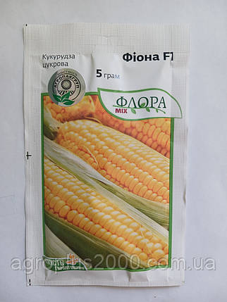 Насіння Кукурудза цукрова Фіона F1, 5 грам МНАГОР Агропак, фото 1