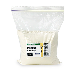 Гуаровая камедь 1кг, Загуститель для выпечки, соусов и десертов, Е-412