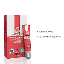 Збудливий гель для клітора System JO WARM & BUZZY (10 мл) з ефектом рідкого вібратора, фото 4
