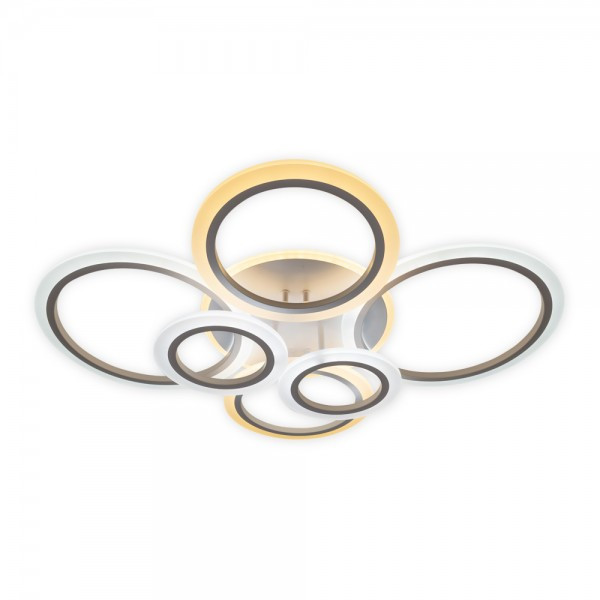 Світлодіодна стельова лампа з пультом керування Ardero 75W до 18 м² колір Білий AL6166ARD VIVID, фото 1