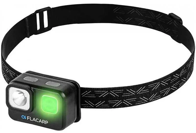Ліхтар налобний Flacarp Headlamp HL2000 (Wwhite+Green LED Color)