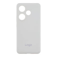 Чохол Liquid Silicone (AA) для Xiaomi Poco F6 / Turbo 3 Колір 09.White
