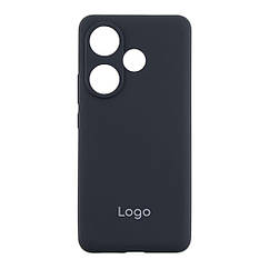 Чохол Liquid Silicone (AA) для Xiaomi Poco F6 / Turbo 3 Колір 15.Dark Grey