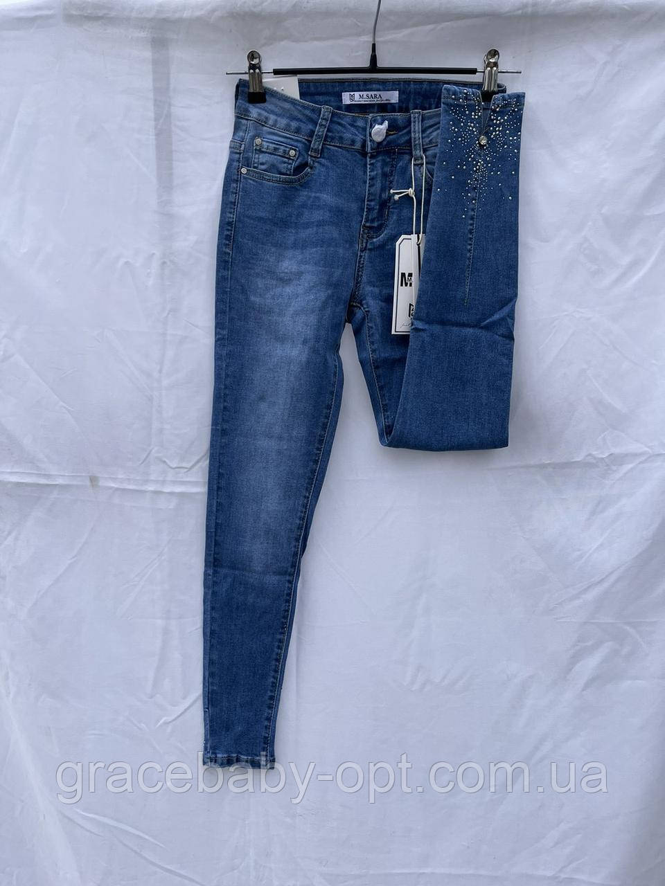 Джинси жіночі оптом, 26-32 pp., № Si-S6693-2, фото 1