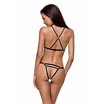 Портупея-стрепи KELIS BRA black S/M - Passion Exclusive, фото 3