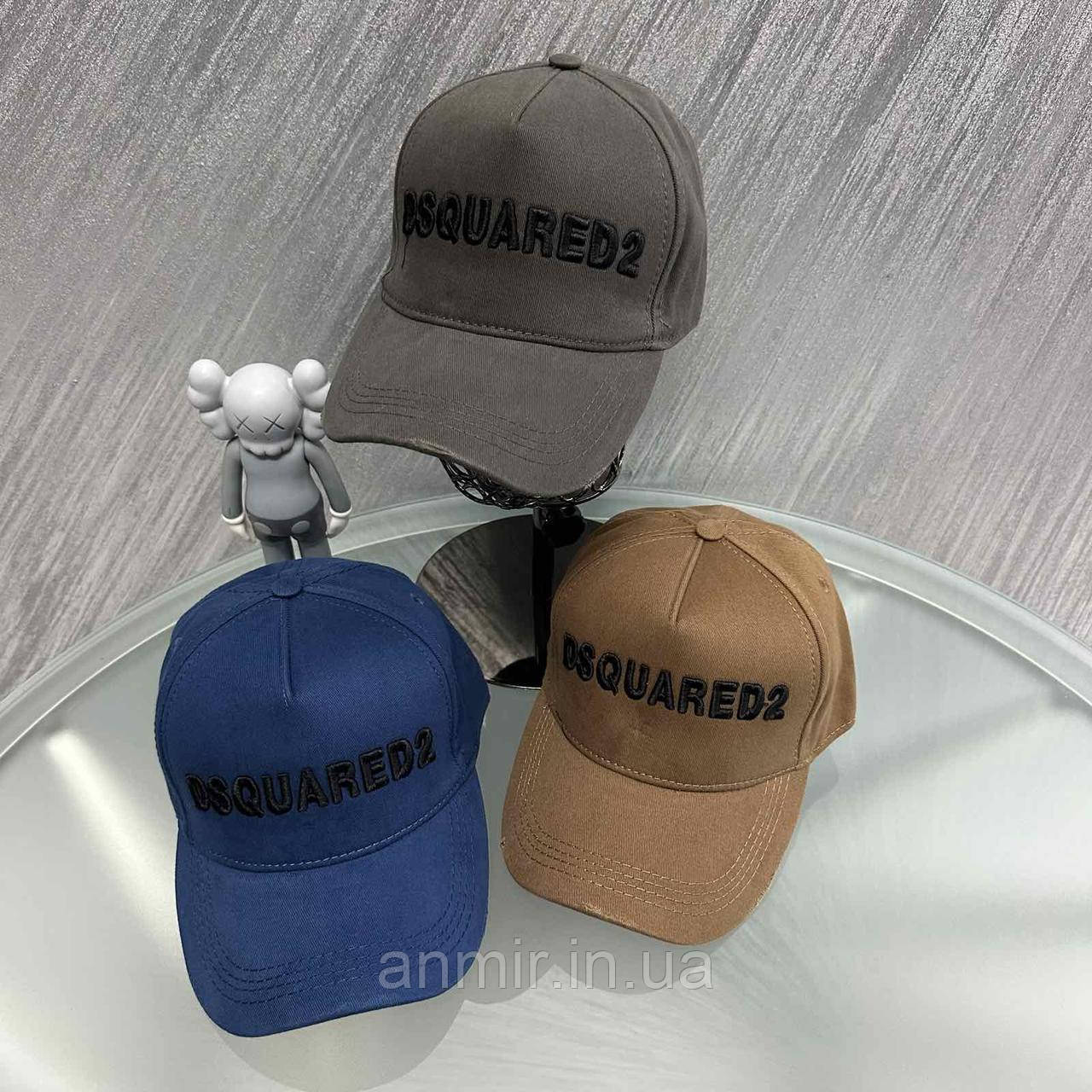 Кепка-трекер демісезонна котон DSQUARED2 розмір 56-58, кольору міксом