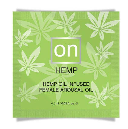 Пробник збудливої олії Sensuva - ON for Her Hemp Infused Arousal Oil (0,5 мл), фото 1