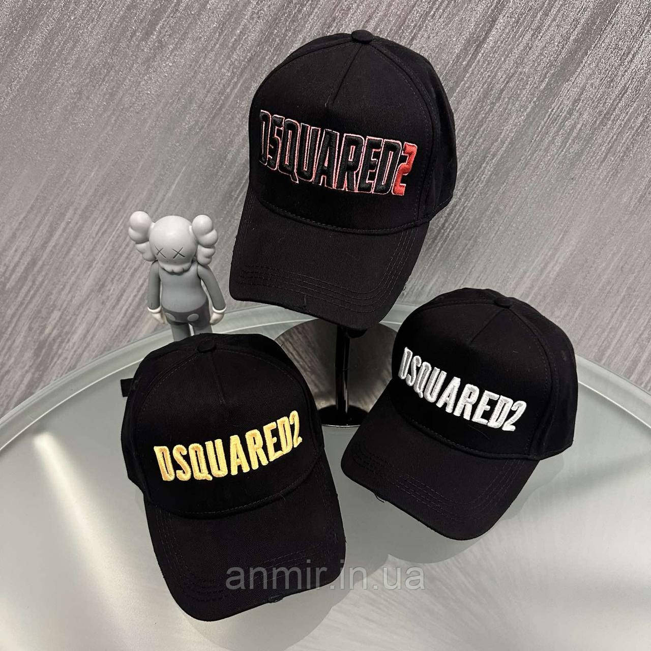 Кепка-трекер демісезонна котон DSQUARED2 розмір 56-58, кольору міксом