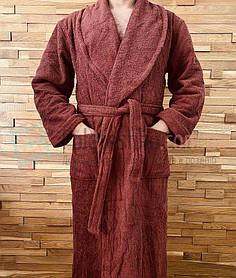 Кольоровий махровий халат