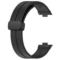 Ремінець Primolux Magnetic Silicone для годинника Huawei Watch Fit 3 / Fit 4 / 4 Pro - Black