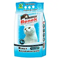 Наповнювач бентонітовий - Super Benek Antibacterial (Супер Бенек Антибактеріальний) 5 л.